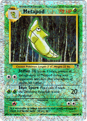 Metapod - 54/110 - Uncommon - Reverse Holo