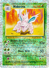 Nidorino - 56/110 - Uncommon - Reverse Holo