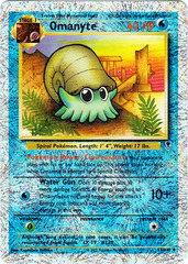 Omanyte - 57/110 - Uncommon - Reverse Holo