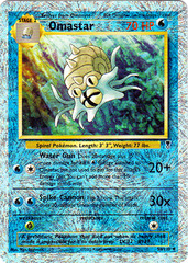 Omastar - 58/110 - Uncommon - Reverse Holo