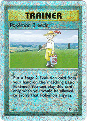 Pokemon Breeder - 102/110 - Rare - Reverse Holo