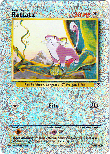 Rattata - 89/110 - Common - Reverse Holo