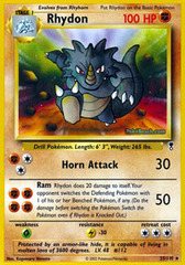 Rhydon - 35/110 - Rare - Reverse Holo