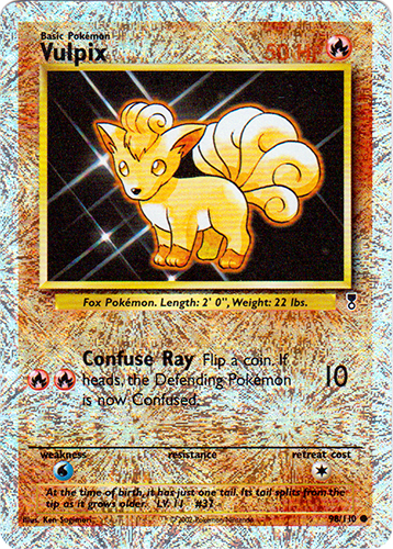 Vulpix - 98/110 - Common - Reverse Holo