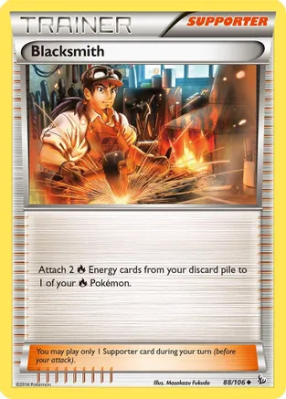 Blacksmith - 88/106 - Uncommon - Reverse Holo