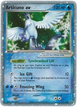 Articuno-EX - 32 - EX Collectors Window Tins