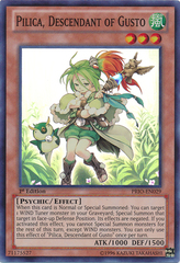 Pilica, Descendant of Gusto - PRIO-EN029 - Super Rare - 1st Edition