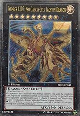 Number C107: Neo Galaxy-Eyes Tachyon Dragon - PRIO-EN041 - Ultimate Rare - 1st Edition