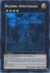 Bujinki Amaterasu - PRIO-EN052 - Ghost Rare - 1st Edition