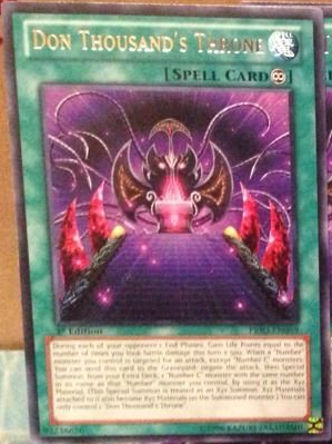 Don Thousands Throne - PRIO-EN059 - Rare - 1st Edition