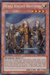 Noble Knight Brothers - PRIO-EN081 - Secret Rare - 1st Edition