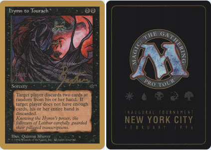 Hymn to Tourach (Cloak) George Baxter - 1996 Hymn to Tourach (Cloak) George Baxter - 1996