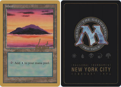 Island - 4th Edition Purple - Michael Loconto - 1996 Island - 4th Edition Purple - Michael Loconto - 1996
