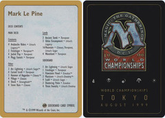 Decklist - Mark Le Pine - 1999