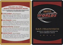 Collect All Four World Championship Decks - 2004