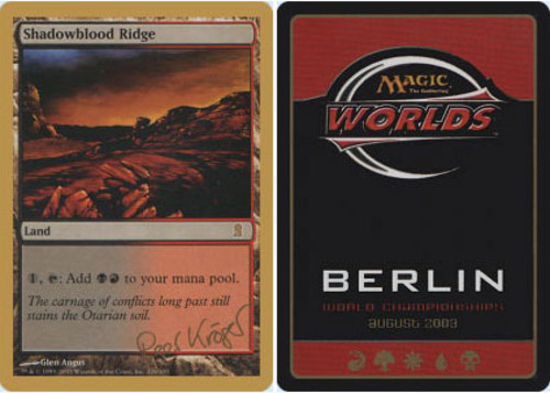 Shadowblood Ridge - Peer Kroger - 2003 ~ Moderately Played World