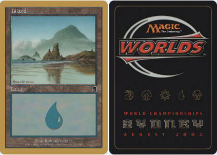 Raphael Levy 2002 MTG Worlds Championship Complete Deck Magic the online Gathering