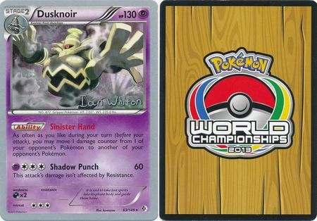 Dusknoir - 63/149 - Ian Whiton - WCS 2013