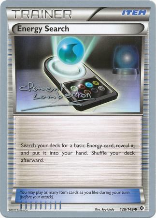Energy Search - 128/149 - Clement Lamberton - WCS 2013