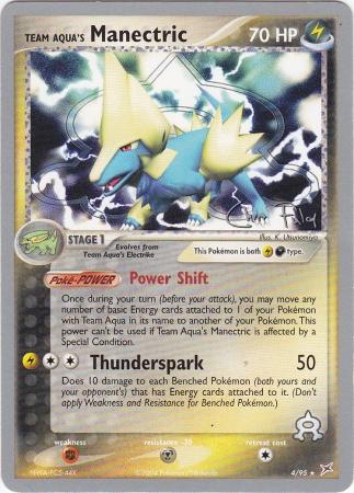 Team Aquas Manectric - 4/95 - Chris Fulop - WCS 2004
