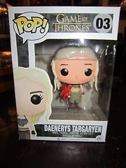 Game of Thrones Series - #03 - Daenerys Targaryen w/ All Red Dragon (Production Error)