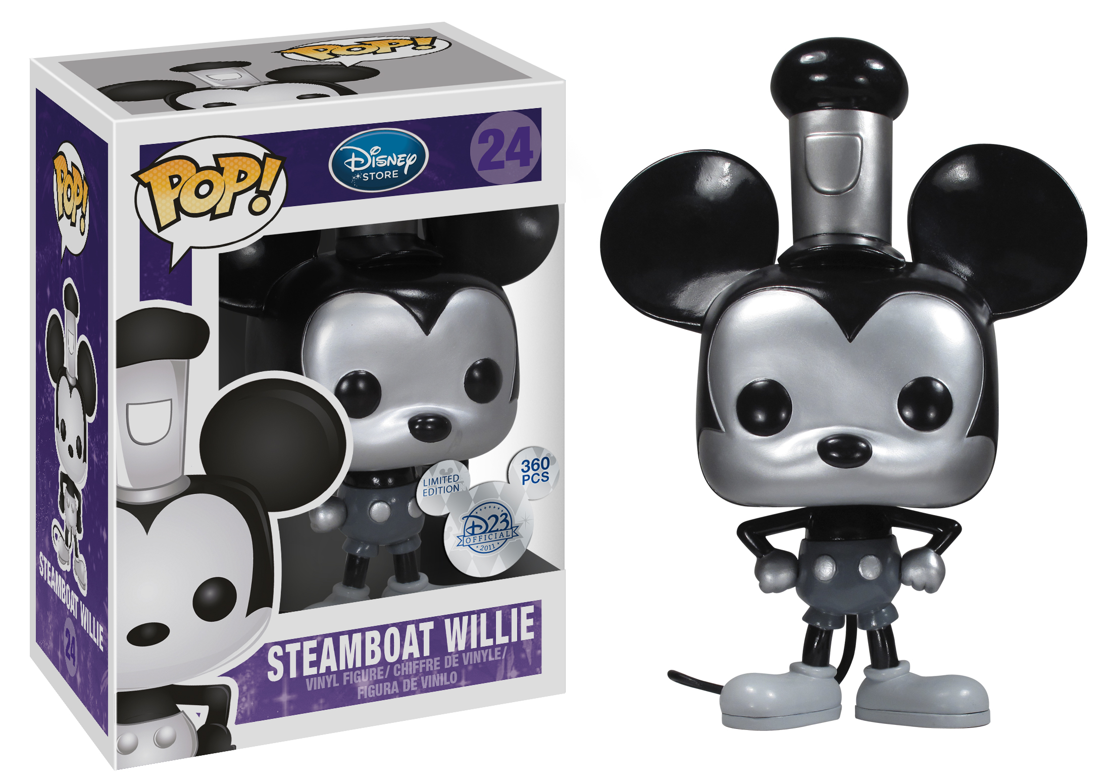 Disney Series - #24 - Metallic Steamboat Willie [D23 2011]