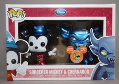 Disney Series - #37 & #43 - Metallic Sorcerer Mickey & Chernabog [SDCC 2012]