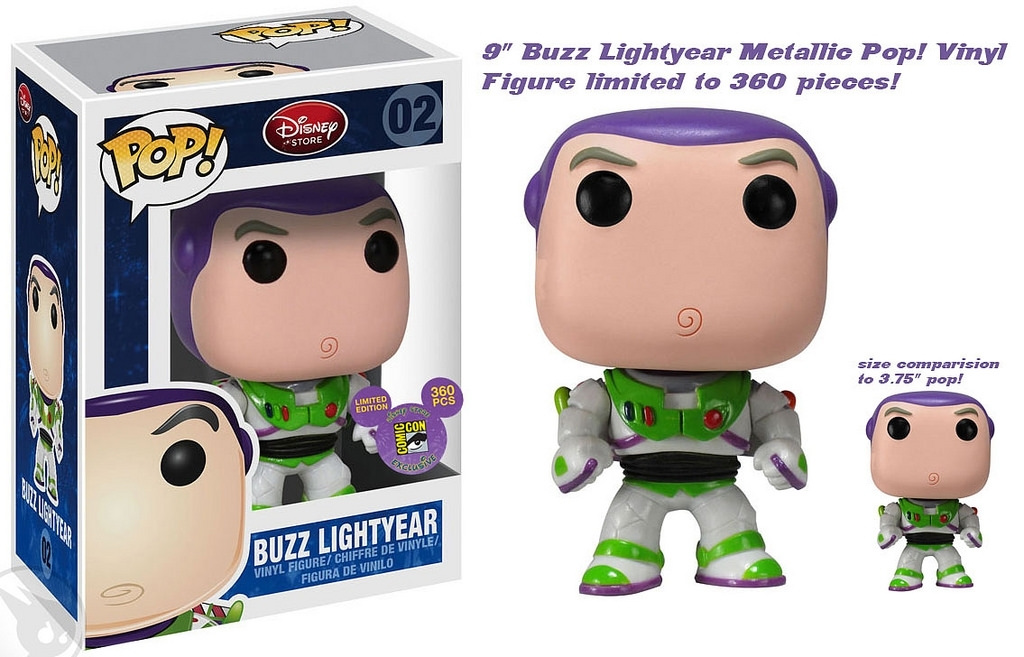 Disney Series - 9-inch Metallic Buzz Lightyear [SDCC 2011]