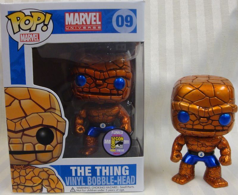 Marvel Series - #09 - Metallic The Thing [SDCC 2011]