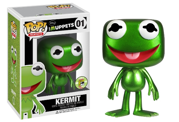Muppet Series - #01 - Metallic Kermit [SDCC 2013]
