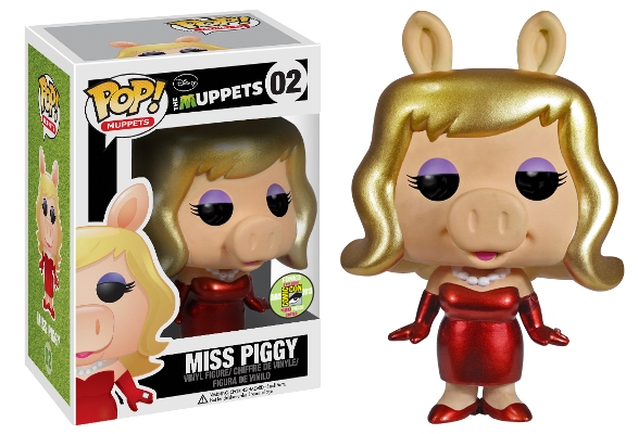 Muppet Series - #02 - Metallic Miss Piggy [SDCC 2013]