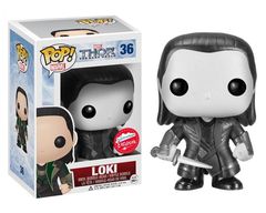 Marvel Series - #36 - B&W Loki [Fugitive Toys]