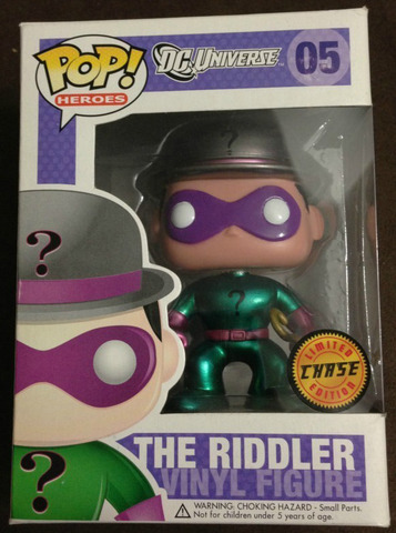 Heroes Series - #05 - Metallic The Riddler (Chase)