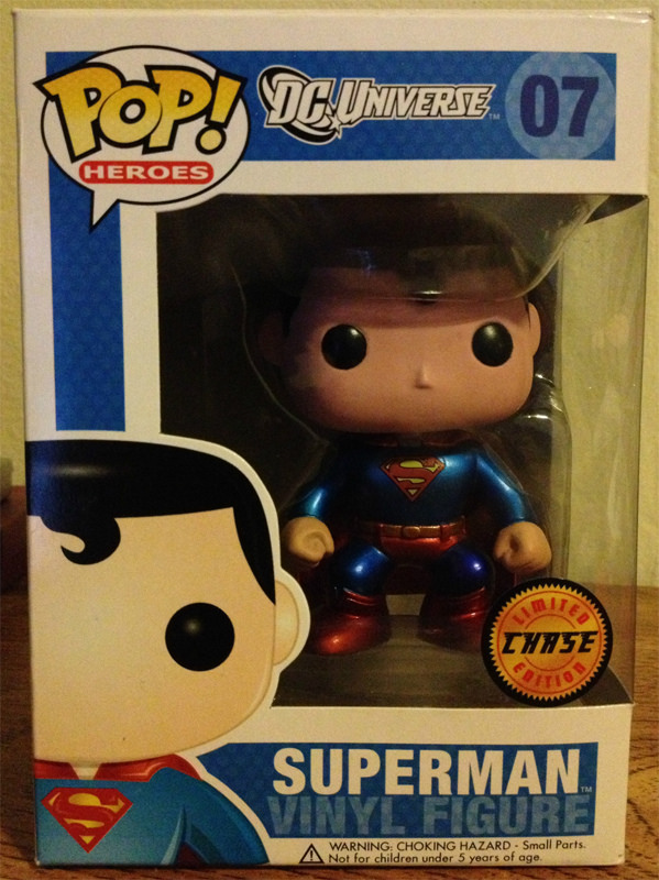 Heroes Series - #07 - Metallic Superman (Chase)