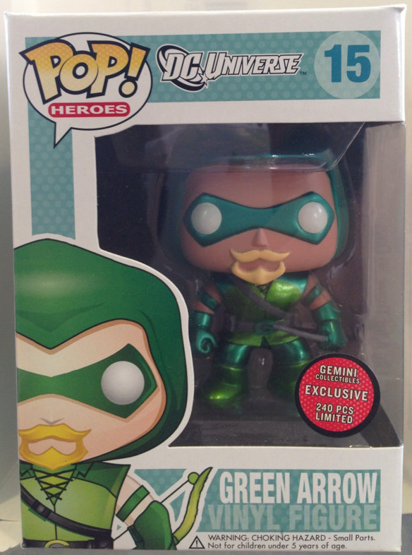 Heroes Series - #15 - Metallic Green Arrow [Gemini Collectibles]