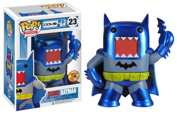Heroes Series - #23 - Metallic Domo Batman [SDCC 2013]