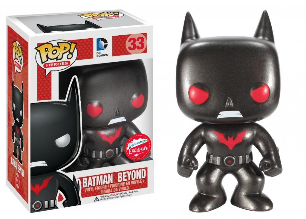 Heroes Series - #33 - Metallic Batman Beyond (Fugitive Toys)
