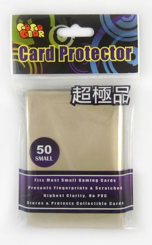 GoGo Gear Small Sleeves - Gold - (50 ct.)