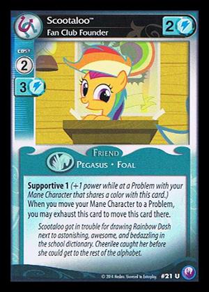 Scootaloo, Fan Club Founder - 21