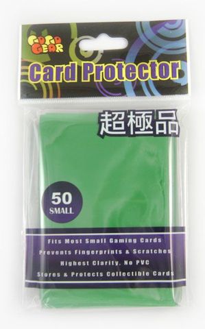GoGo Gear Small Sleeves - Green - (50 ct.)