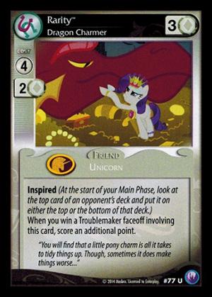 Rarity, Dragon Charmer - 77