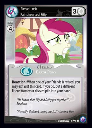 Roseluck, Fainthearted Filly - 79