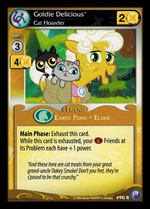 Goldie Delicious, Cat Hoarder - 90