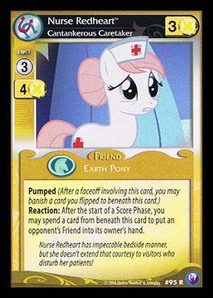 Nurse Redheart, Cantankerous Caretaker - 95
