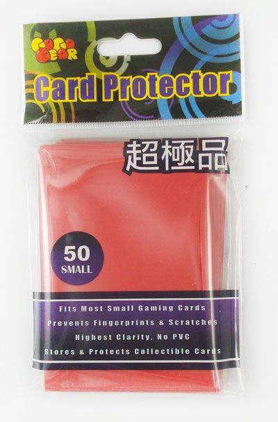 GoGo Gear Small Sleeves - Red - (50 ct.)