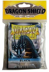 Dragon Shield Mini Card Sleeves (50 ct) - Black