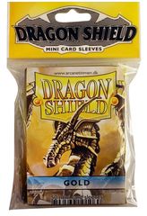 Dragon Shield Mini Card Sleeves (50 ct) - Gold