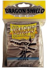 Dragon Shield Mini Card Sleeves (50 ct) - Silver