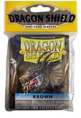 Dragon Shield Mini Classic Sleeves - Brown - 50ct