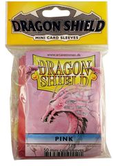 Dragon Shield Mini Card Sleeves (50 ct) - Pink